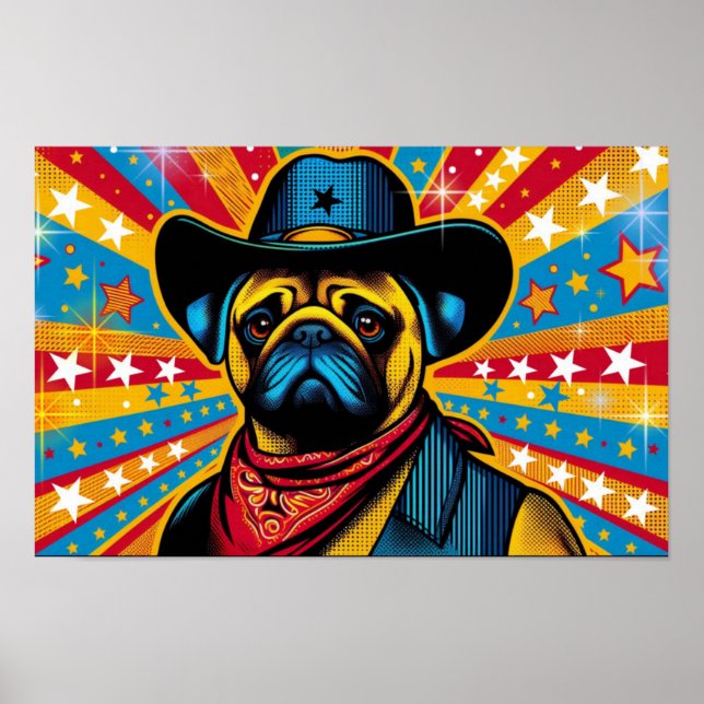 POSTER COWBOY UP 2 (Frente)