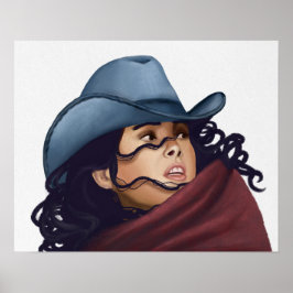 Poster Cowgirl