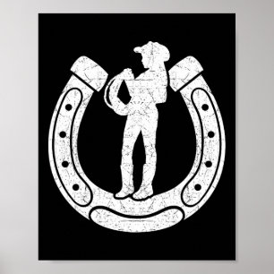 Poster Cowgirl Silhouette Horsescute Ss Cute Ss Horseback