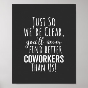 Poster Coworker Goodbye   Deslocamento de Colaboradores  