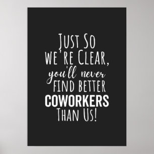 Poster Coworker Goodbye Deslocamento de Colaboradores
