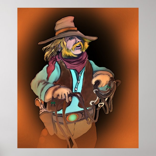 Poster cowpoke (Frente)