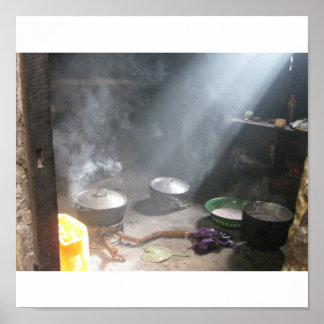 Póster Cozinha africana