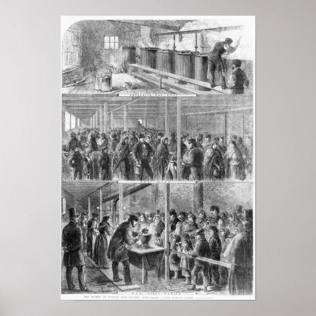 Póster Cozinha da Sociedade dos Amigos (Frente)