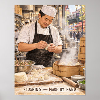 Poster Cozinha de Bolinhos de Flushing