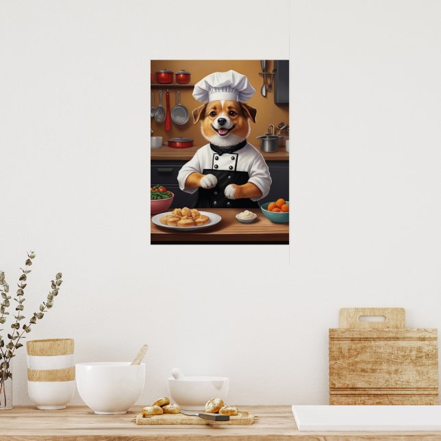 Poster Cozinha de Comida de Fazer Engraçado  (Cozinha)