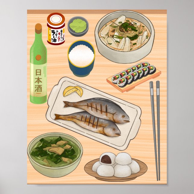 Poster cozinha mesa (Frente)