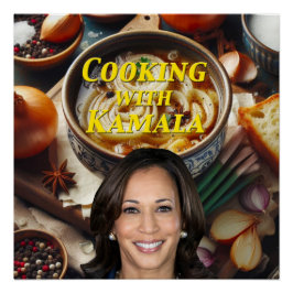 Póster Cozinhar Com Kamala