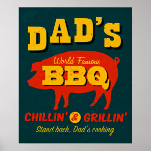 Póster Cozinhar pai