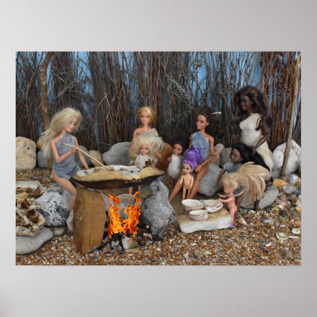 Poster Cozinhar para a tribo (Frente)