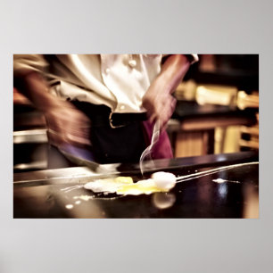 Poster Cozinheiro chefe do ferro