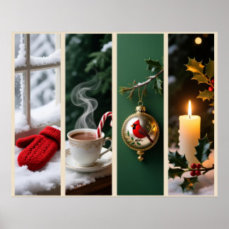 Poster Cozy Christmas Vignettes