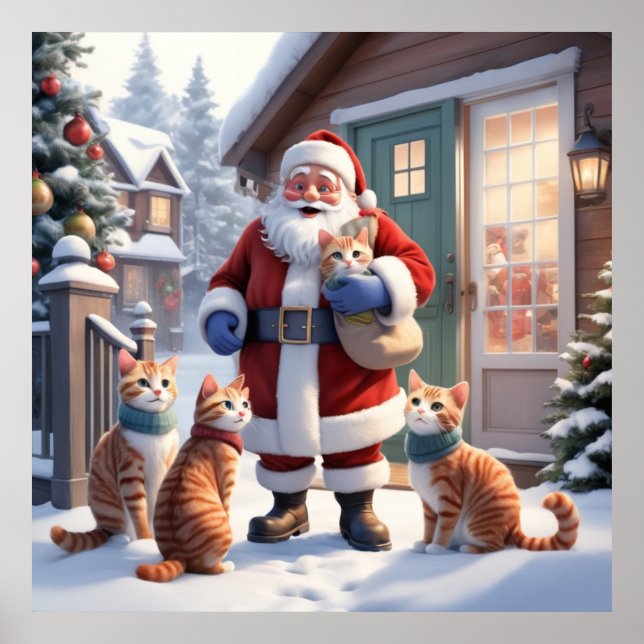 Poster Cozy Doorstep Greeting (Frente)