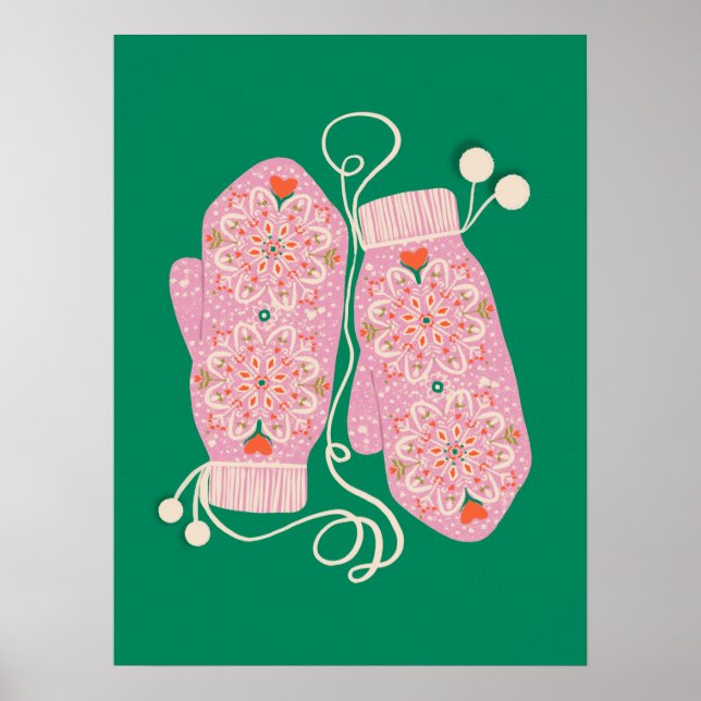 Poster Cozy mandalas (Frente)