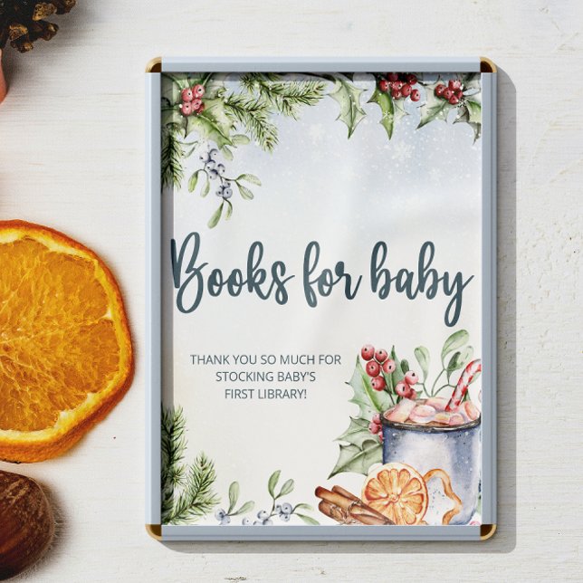 Poster Cozy Winter Hot Cocoa Snowly books para bebê Poste (Criador carregado)