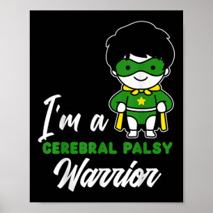 Poster Cp Hero Cerebral do Guerreiro Celebral Paralisia A