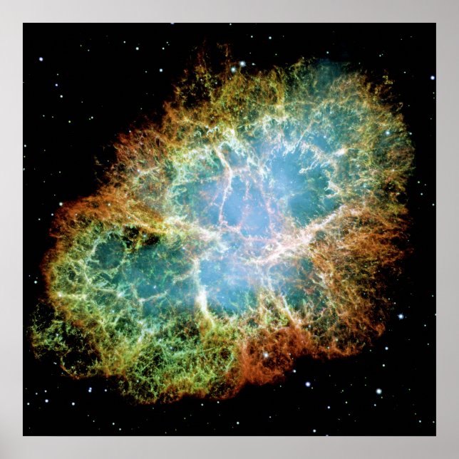 Poster Crab Nebula (Frente)
