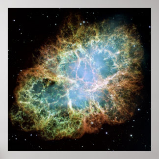 Póster Crab Nebula