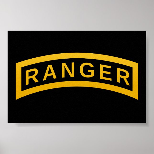 Poster Crachá de Ranger (Frente)