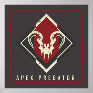 Poster Crachá de Realização do Predator Apex