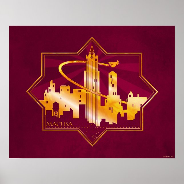 Póster Crachá gráfico MACUSA™ (Frente)