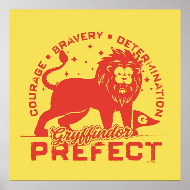Poster CRACHÁ PREfeito GRYFFINDOR™ (Frente)