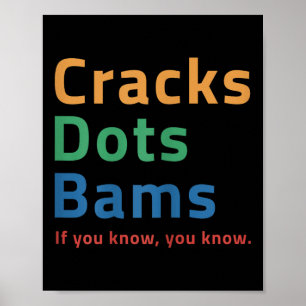 Poster Cracks Dots Bams, seu Mahjong Time Mahjong Social