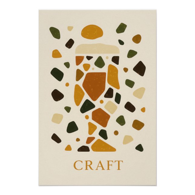Póster Craft Beer Poster (Frente)