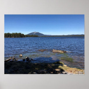 Poster Crane Prairie Reservoir, OR