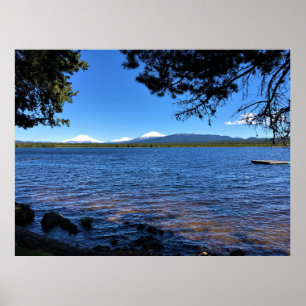 Poster Crane Prairie Reservoir, OR