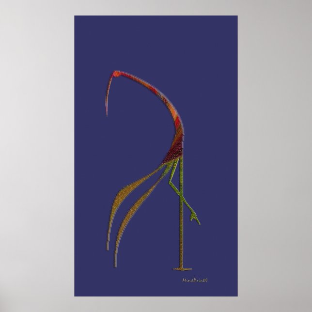 Póster Crane Rythmic (Frente)