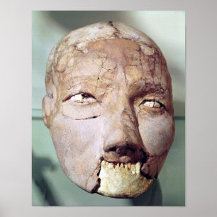 Poster Crânio, de Jericho, 7000-6000 BC