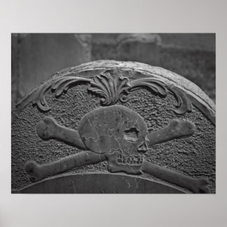 Póster Crânio e Crossbones