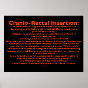 Poster Cranio-Retal da inserção
