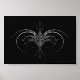 Poster crânio tribal