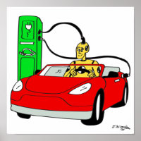 Crash Test Dummy & Car Recharging