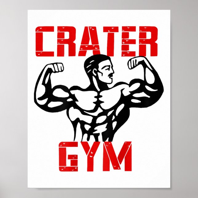 Poster Crater Gym  (Frente)