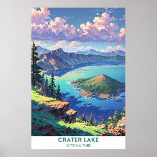 Poster Crater Lake National Park, Oregon