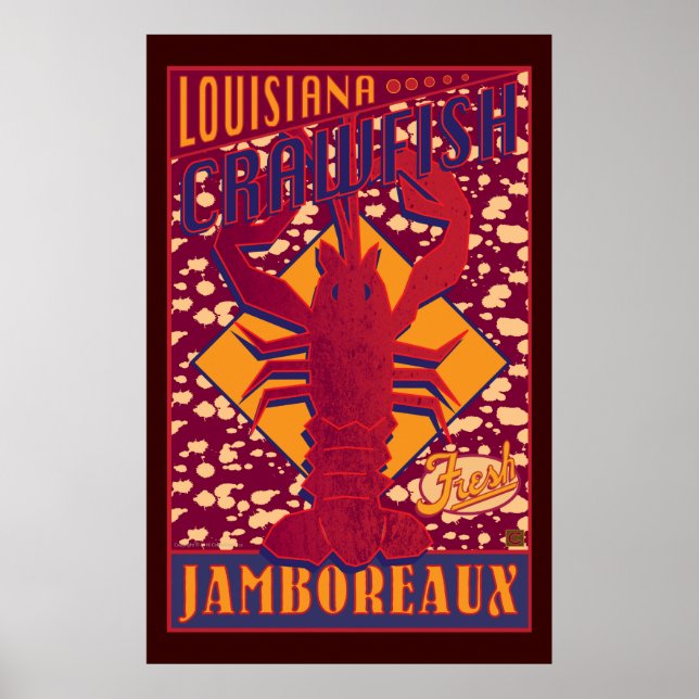 Poster Crawfish Jamboreaux-Poster (Frente)