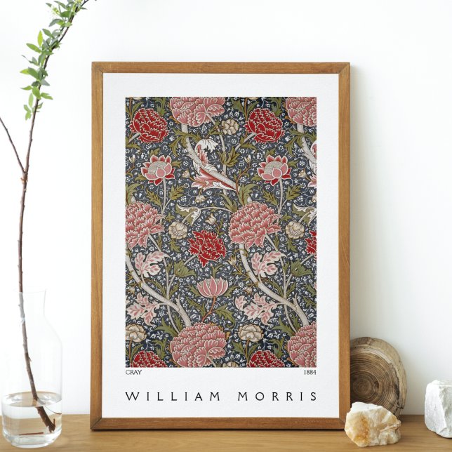 Poster Cray Textile Pattern Wiiliam Morris (Criador carregado)
