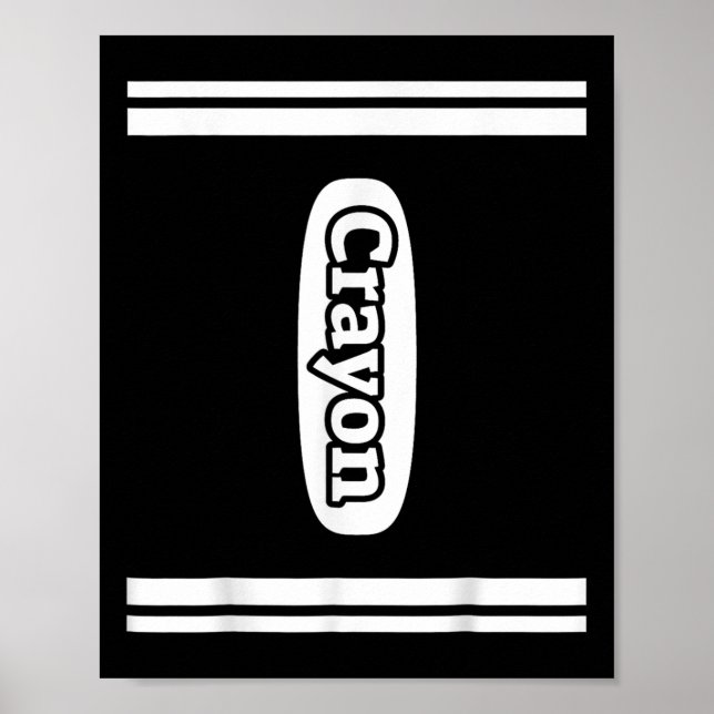 Poster Crayon Halloween Costume (Frente)