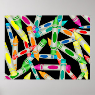 Poster Crayon Wallpaper