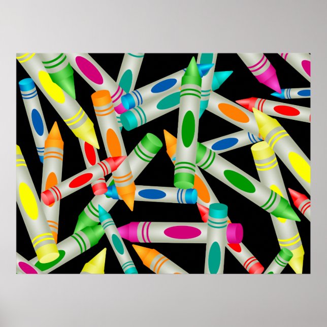 Poster Crayon Wallpaper (Frente)