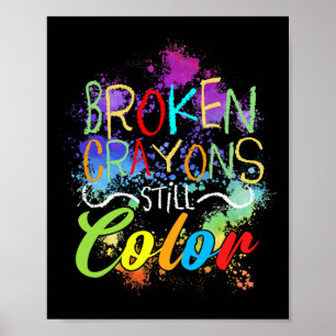 Poster Crayons ainda tem problemas de saúde mental com au