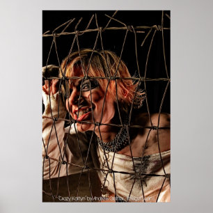 Poster 'Crazy Kaitlyn' by Andrew Gettler