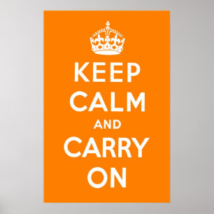 Póster Creamsiclo Laranja