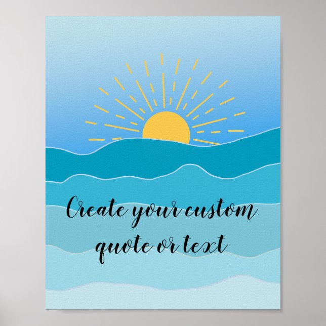 Poster create you own (Frente)