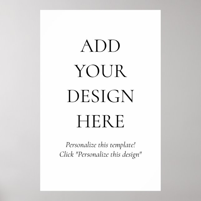 Poster Create Your Own Wall Art (Frente)