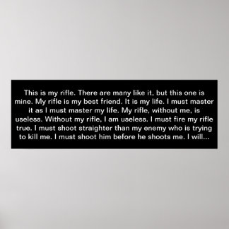 Póster Creed de Rifleman