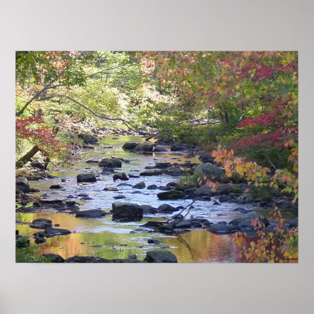 Póster Creek em Connecticut (Frente)